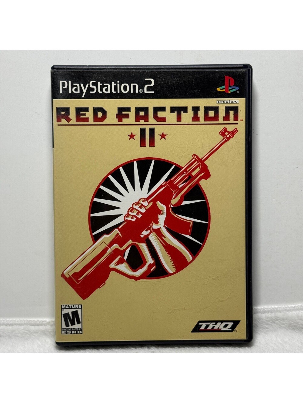 Red Faction II Sony PlayStation 2 PS2 Complete CIB Black Label